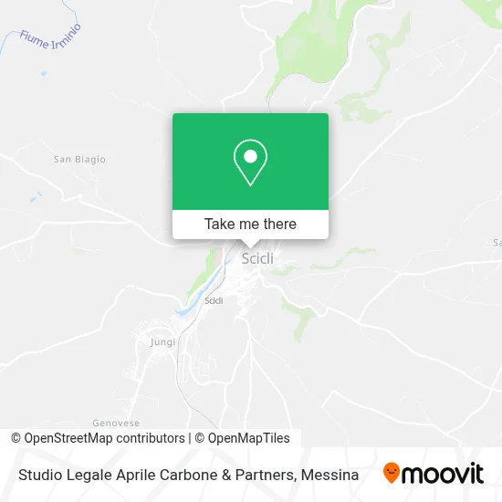 Studio Legale Aprile Carbone & Partners map