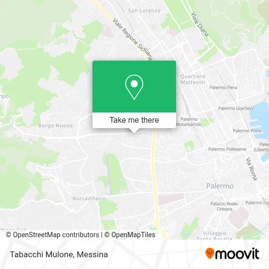 Tabacchi Mulone map