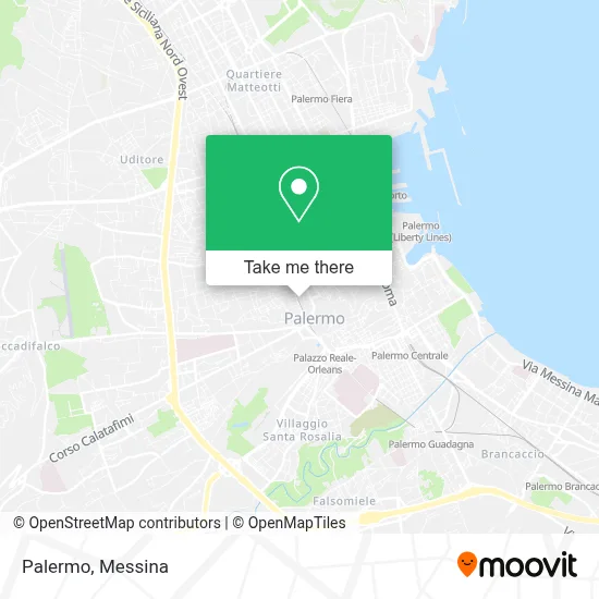 Palermo map