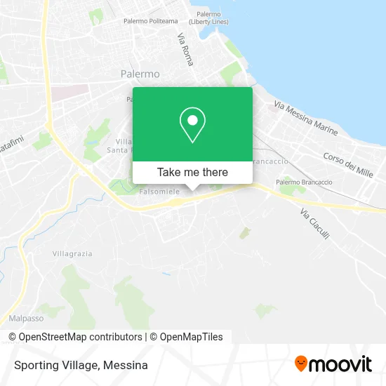 Sporting Village map
