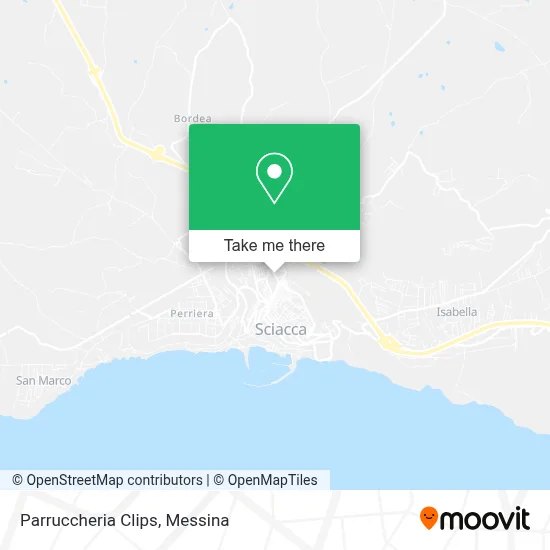 Parruccheria Clips map