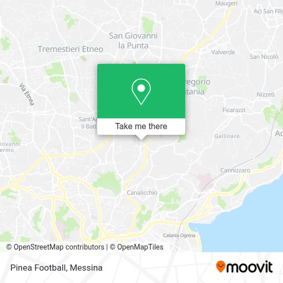 Pinea Football map