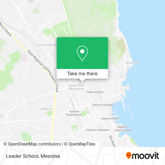 Leader School map