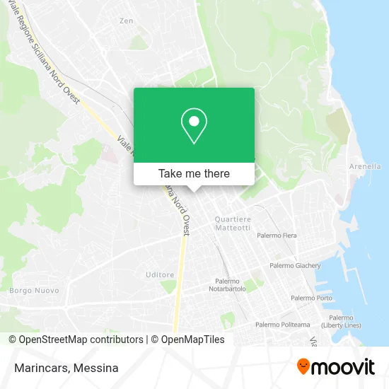 Marincars map