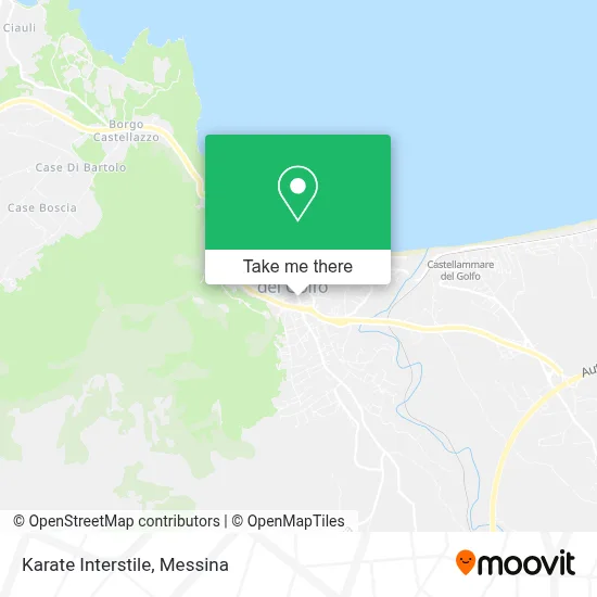 Karate Interstile map