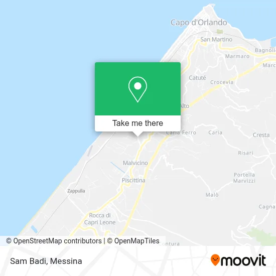 Sam Badi map