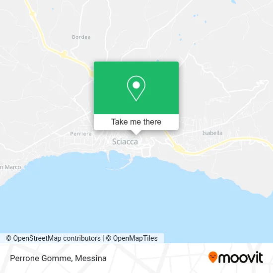 Perrone Gomme map