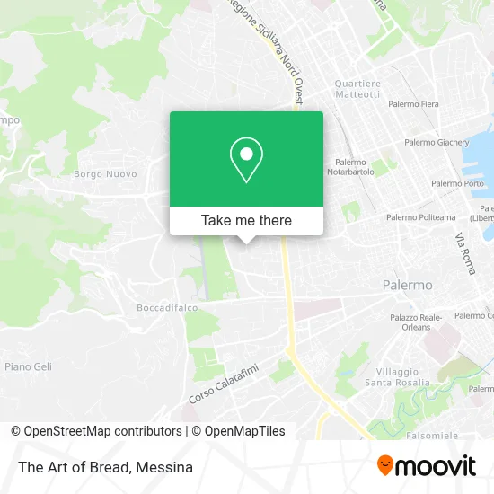 The Art of Bread map