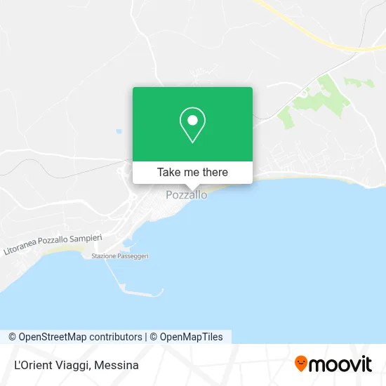 L'Orient Viaggi map
