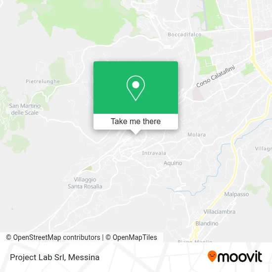 Project Lab Srl map