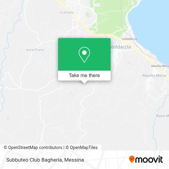 Subbuteo Club Bagheria map