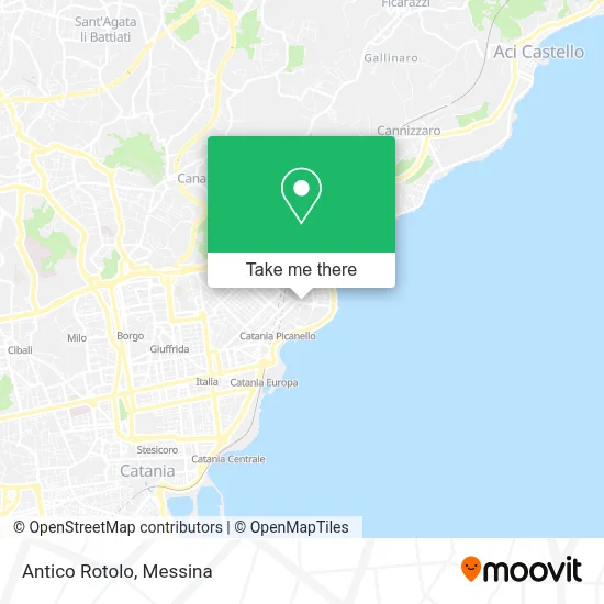 Antico Rotolo map