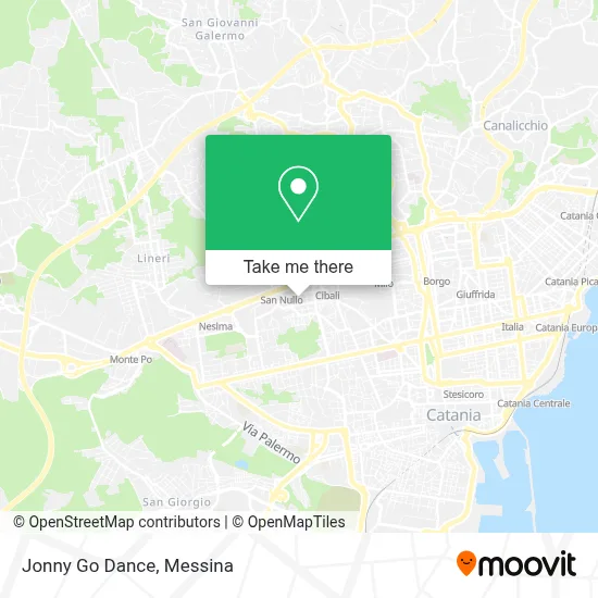 Jonny Go Dance map