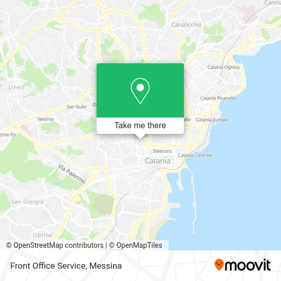 Front Office Service map