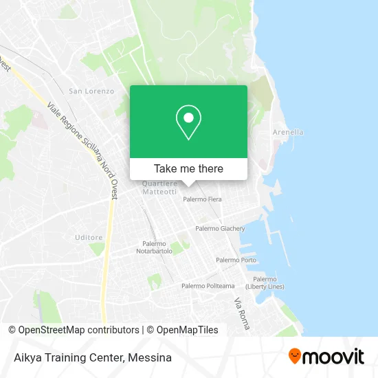 Aikya Training Center map