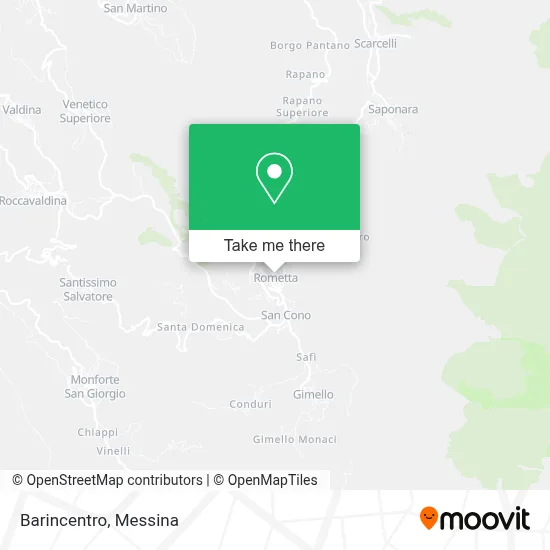 Barincentro map