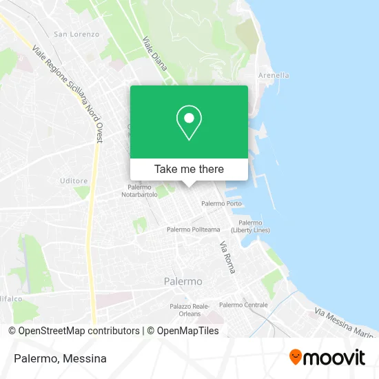 Palermo map