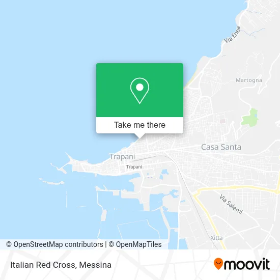 Italian Red Cross map