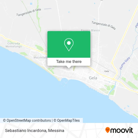 Sebastiano Incardona map