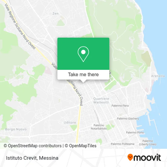 Istituto Crevit map