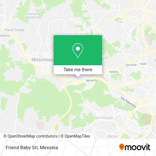 Friend Baby Srl map