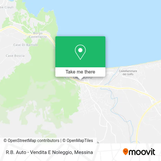 R.B. Auto - Vendita E Noleggio map