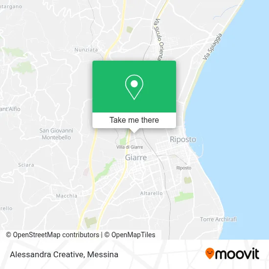 Alessandra Creative map