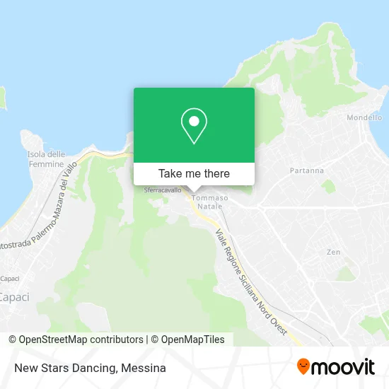 New Stars Dancing map