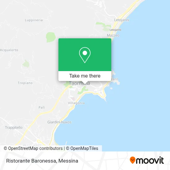 Ristorante Baronessa map