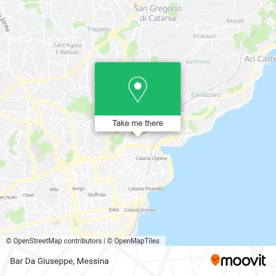Bar Da Giuseppe map