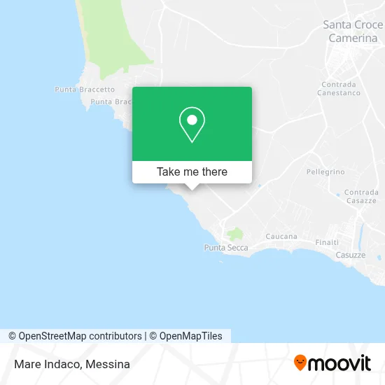 Mare Indaco map