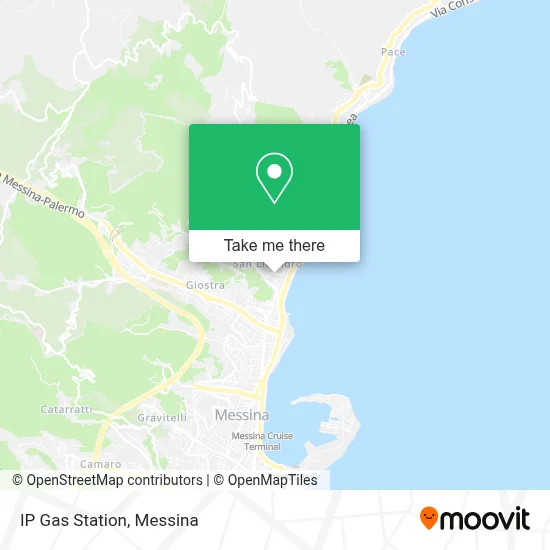 IP Gas Station map