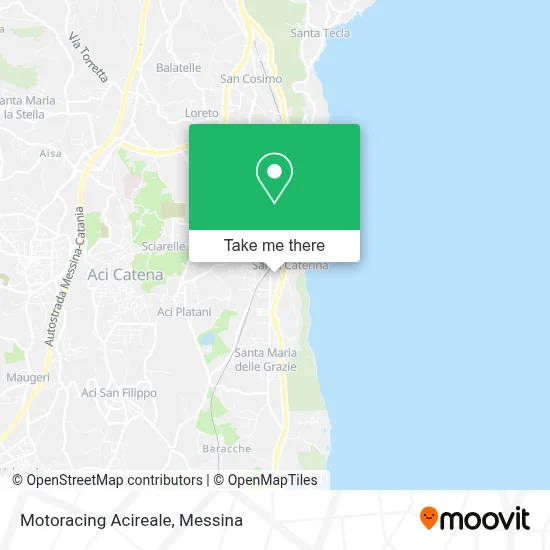 Motoracing Acireale map