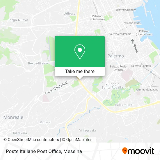 Poste Italiane Post Office map