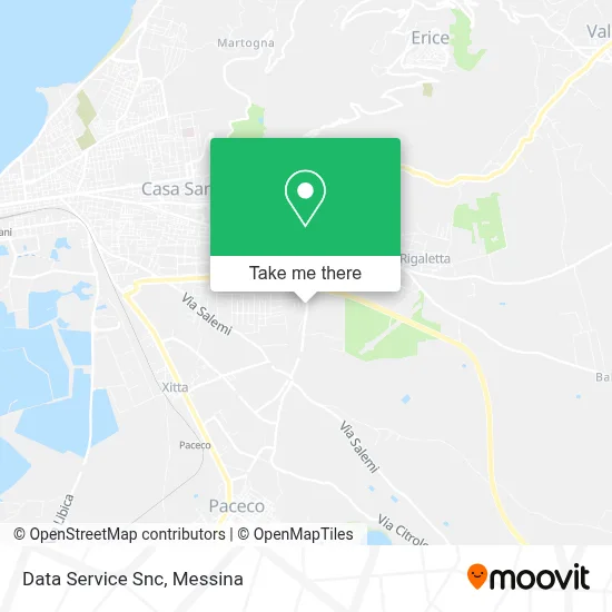 Data Service Snc map