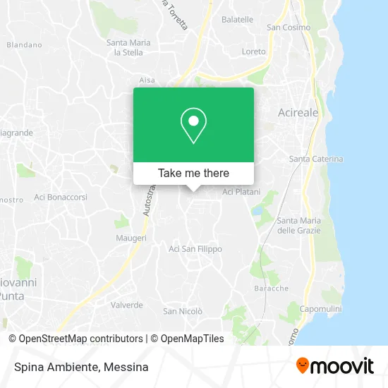 Spina Ambiente map