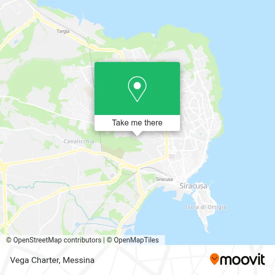 Vega Charter map