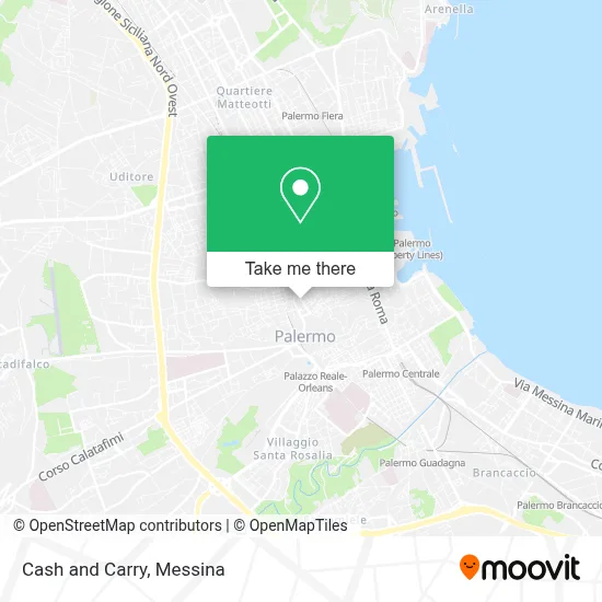 Cash and Carry map