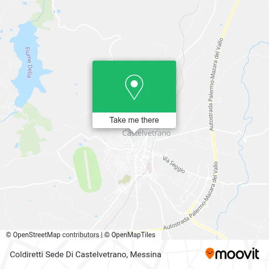 Coldiretti Sede Di Castelvetrano map