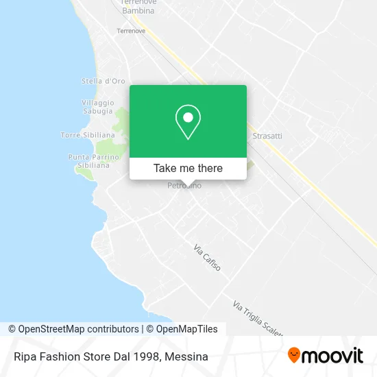 Ripa Fashion Store Dal 1998 map