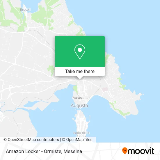Amazon Locker - Ormiste map