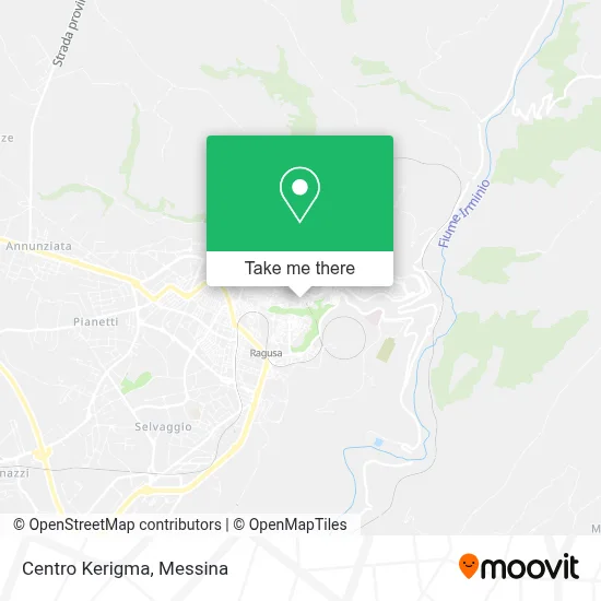 Centro Kerigma map