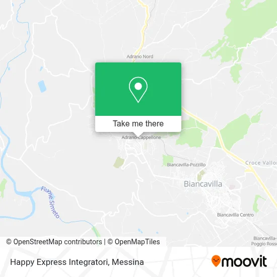 Happy Express Integratori map