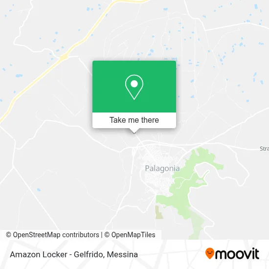 Amazon Locker - Gelfrido map