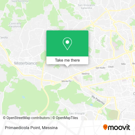 Primaedicola Point map