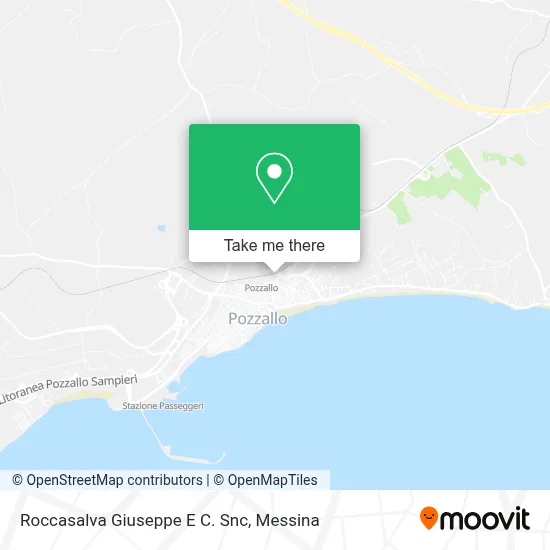 Roccasalva Giuseppe E C. Snc map