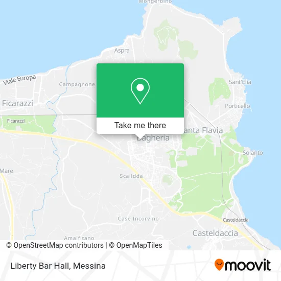 Liberty Bar Hall map