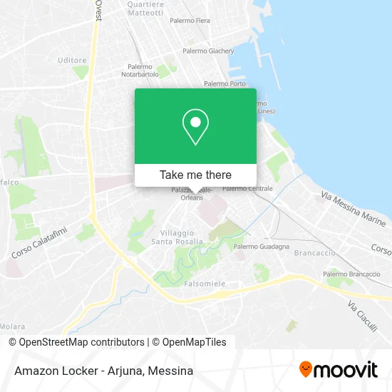 Amazon Locker - Arjuna map