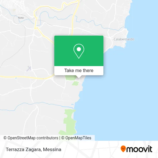 Terrazza Zagara map