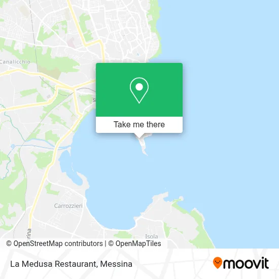 La Medusa Restaurant map
